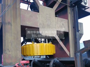 電磁懸掛除鐵器使用現場(chǎng)